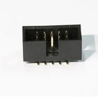 Éclair ROHS 94V-0 d'or de noir de 22h de connecteur d'en-tête de boîte de PA9T