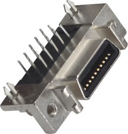 connecteur de type CEN de scsi de goupille du connecteur femelle 50 de 1.27mm SCSI joignant à 6320M