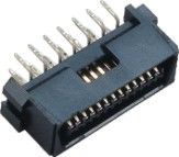 1.27mm directement 26 or Flash/Sn de bronze de phosphore du connecteur PBT 30%GF UL94V-0 de Scsi de Pin