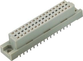 48 type droit connecteur du gris 2.54mm l'Europe du connecteur PBT du vacarme 41612 de l'IMMERSION PBT de Pin
