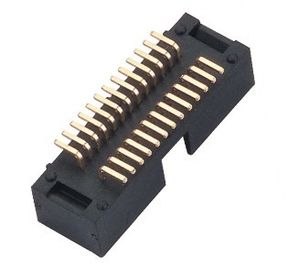 Double conseil de Pin du connecteur 26 d'en-tête de boîte de SMT de rangée pour câbler les connecteurs 20mΩ maximum