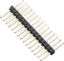 sac simple noir de pe de connecteur d'en-tête de Pin de l'IMMERSION 1*15P PA9T de 1.0mm pour le panneau de carte PCB