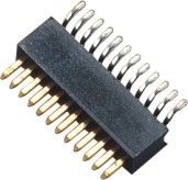 90° SMT connecteur d'en-tête de Pin de lancement de 1 millimètre/en-tête simple de Pin de rangée