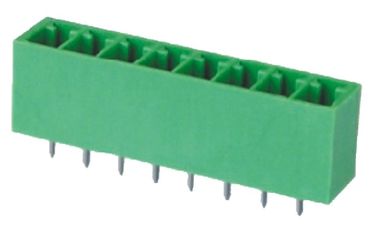mâle plaqué par SN électrique de connecteurs de bloc de l'IMMERSION PA66 de 8P 3.5mm que l'on peut brancher