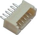 Fil masculin de la gaufrette 1*6P pour embarquer le connecteur 1.0AMP de logement 180°DIP