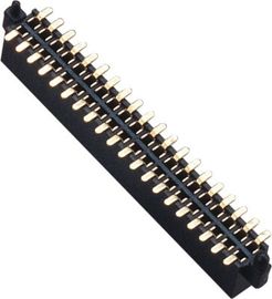 Femelle de WCON en-tête 1.0AMP de Pin de SMT de rangée d'en-tête de Pin de 1,27 millimètres double