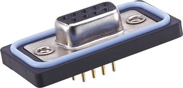 Rangées femelles imperméables de WCON 9P D-SUB les doubles soudent le type 6242-09FNG0B01 3.0AMP