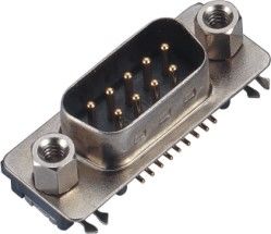 Connecteur masculin de 9 bornes/IMMERSION D-SUB pour les machines et l'équipement connnectting