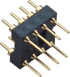 connecteur de prise de 2.54mm IC pour le type de carte or/éclair de cycles de la minute 100 de plat de carte PCB