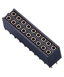2 * connecteur femelle d'en-tête de Pin de lancement femelle de l'en-tête PA9T UL94V-0 2,54 de la carte PCB 9P