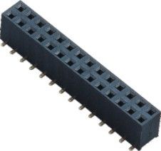 bronze de phosphore en laiton femelle du connecteur PA9T d'en-tête de 2.54mm 3.0AMP