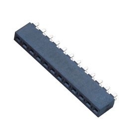 3,96 lancez la résistance de contact droite de la rangée simple femelle H=8.9mm d'en-tête de carte PCB 30mΩ maximum