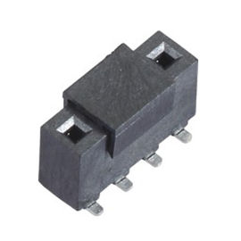 bronze simple de hosphor de SMT 4P de rangée de connecteur femelle d'en-tête de 3.96mm très utilisé dans l'électronique