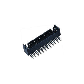 fil noir de connecteurs de la gaufrette VH de 2.0mm pour embarquer la double rangée de connecteur à angle droit