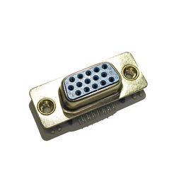 Type à angle droit 9 noir court femelle ou bleu de connecteur de SOUS-MARIN de D de PIN PBT