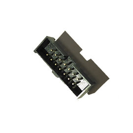 2,0 de lancement de boîte d'en-tête du connecteur LCP long Palstic type droit UL94V-0 du noir H=4.8