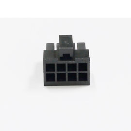 mini fil de logement de prise d'ajustement de 3.0mm Mirco pour embarquer le noir ROHS du connecteur PA66