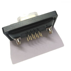 Noir ROHS de la preuve PBT de PIN Female Double Row Water du connecteur 9 de sous-marin de WCON D