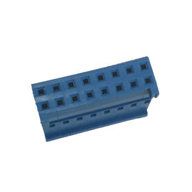 Type fil de « T &quot; de connecteur pour embarquer le connecteur 2*8P de logement PBT ROHS bleu de lancement de 2.54mm