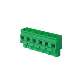 Femelles vert que l'on peut brancher du TB PA66 5,08 sans oreille horizontale vis-à-vis de la ligne de direction