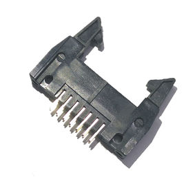Long verrou de WCON lancement Pin Header, PBT directement 14 Pin Header Connectors de 2,54 millimètres