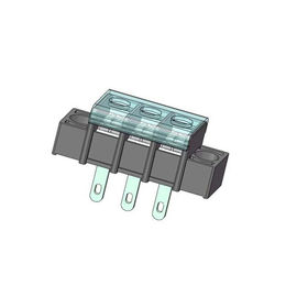 Type de D 7,62 connecteur 1*3P de TB sans noir de la PAC H=14.7 PA66 de la difficulté Hole&amp;W/T