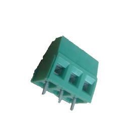 Trait horizontal vert connexion de vis 5,00 du connecteur 2P PA66 de TB d'euro rangée simple