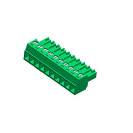 Vert terminal femelle du connecteur PA66 de WCON 3.81mm sans oreille 6P Matte Tin 110/plateau ROHS