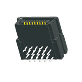Type à angle droit masculin connecteur du lecteur D de Scsi de 1.27mm de la carte PCB E/S de 40P
