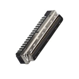 Le CEN droit masculin de connecteur de SCSI dactylographient le connecteur d'interface femelle de PA9T E/S