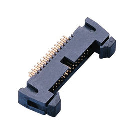 emballage court à angle droit de tube d'en-tête d'éjecteur de l'en-tête 1.27mm de verrou du noir UL94V-0 de 40P PA9T