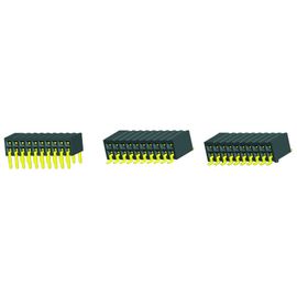 Panneau femelle de connecteur d'en-tête de Pin de SMT 20 de double insertion latérale pour embarquer H=3.45