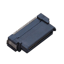 conseil droit masculin de SMT PA9T UL94V-0 de connecteur de lancement de 0.8mm pour embarquer le type de D