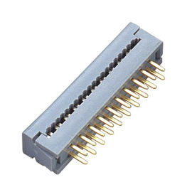 Connecteur en laiton 2.54*7.62mm PBT 30%GF UL94V-0 ROHS de prise d'IMMERSION de Sel Au/Ni 2*9P