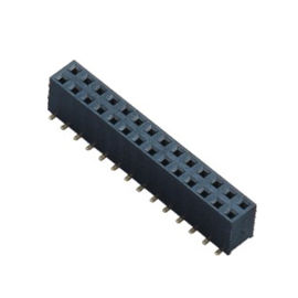 bronze simple de hosphor de SMT 4P de rangée de connecteur femelle d'en-tête de 3.96mm très utilisé dans l'électronique