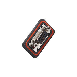 Rangées femelles imperméables de WCON 9P D-SUB les doubles soudent le type 6242-09FNG0B01 3.0AMP