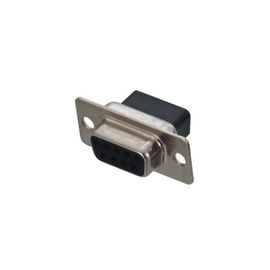 Type minute en laiton mince de Pin D de WCON 9 du connecteur femelle HD/R Sel Au/Ni 1000mΩ