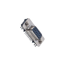 Type à angle droit 9 noir court femelle ou bleu de connecteur de SOUS-MARIN de D de PIN PBT