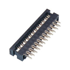 Noir sel.1U en laiton » Au/Ni du connecteur PBT de prise d'IMMERSION de lancement de WCON 2.54mm. plateau emballant UL94V-0