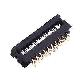 Noir sel.1U en laiton » Au/Ni du connecteur PBT de prise d'IMMERSION de lancement de WCON 2.54mm. plateau emballant UL94V-0