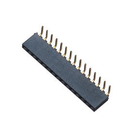 Type de recourbement lancement femelle 3.0AMP d'insertion de 90 degrés du connecteur 2,54 d'en-tête