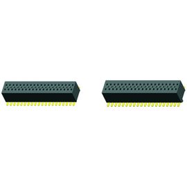 de 1.27mm du 25h 2* d'interpolation environnementale d'en-tête de connecteur placage à l'or femelle semi