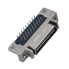 connecteur de type CEN masculin de scsi de 1.27mm joignant à 6320M le bronze de phosphore de connecteur de scsi de 50 bornes