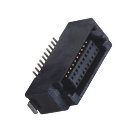 panneau de connecteur de lancement de 0,8 millimètres pour embarquer le connecteur à angle droit de carte PCB de dépôt par contact de connecteur de smt