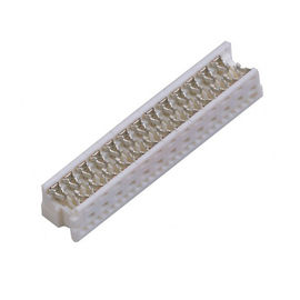 Le type Sn blanc de WCON IDC des connecteurs 1.27mm 24p Pbt de fil de carte a plaqué