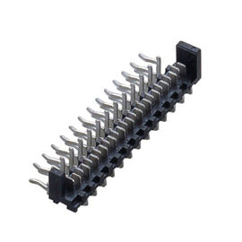 Le type Sn blanc de WCON IDC des connecteurs 1.27mm 24p Pbt de fil de carte a plaqué