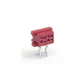 Fil de WCON pour embarquer le connecteur 1.27mm rouge avec la femelle à angle droit/immersion