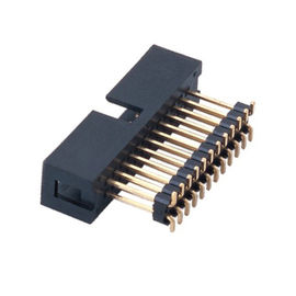 2,54 le connecteur d'en-tête de boîte de lancement ajoutent loger des nattes de noir de H=2.5 PA9T avec 5212/2185 ROHS