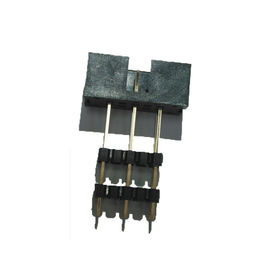 2,54 le connecteur d'en-tête de boîte de lancement ajoutent loger des nattes de noir de H=2.5 PA9T avec 5212/2185 ROHS