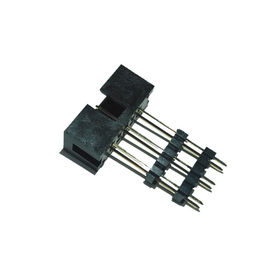 2,54 le connecteur d'en-tête de boîte de lancement ajoutent loger des nattes de noir de H=2.5 PA9T avec 5212/2185 ROHS